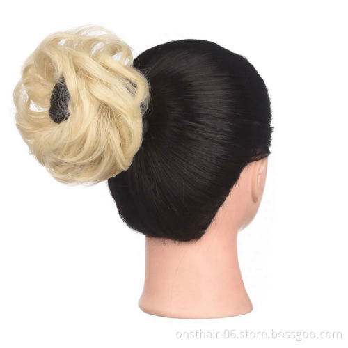 MYZYR Natural Hair Chignon 30g Synthetic Donut Hair Bun Pad Popular High Side Bun Trendiest Updos for Medium Length Hair